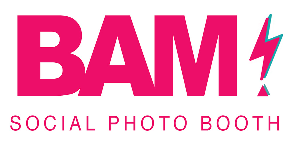 Bam Social Photo Booth logo and website