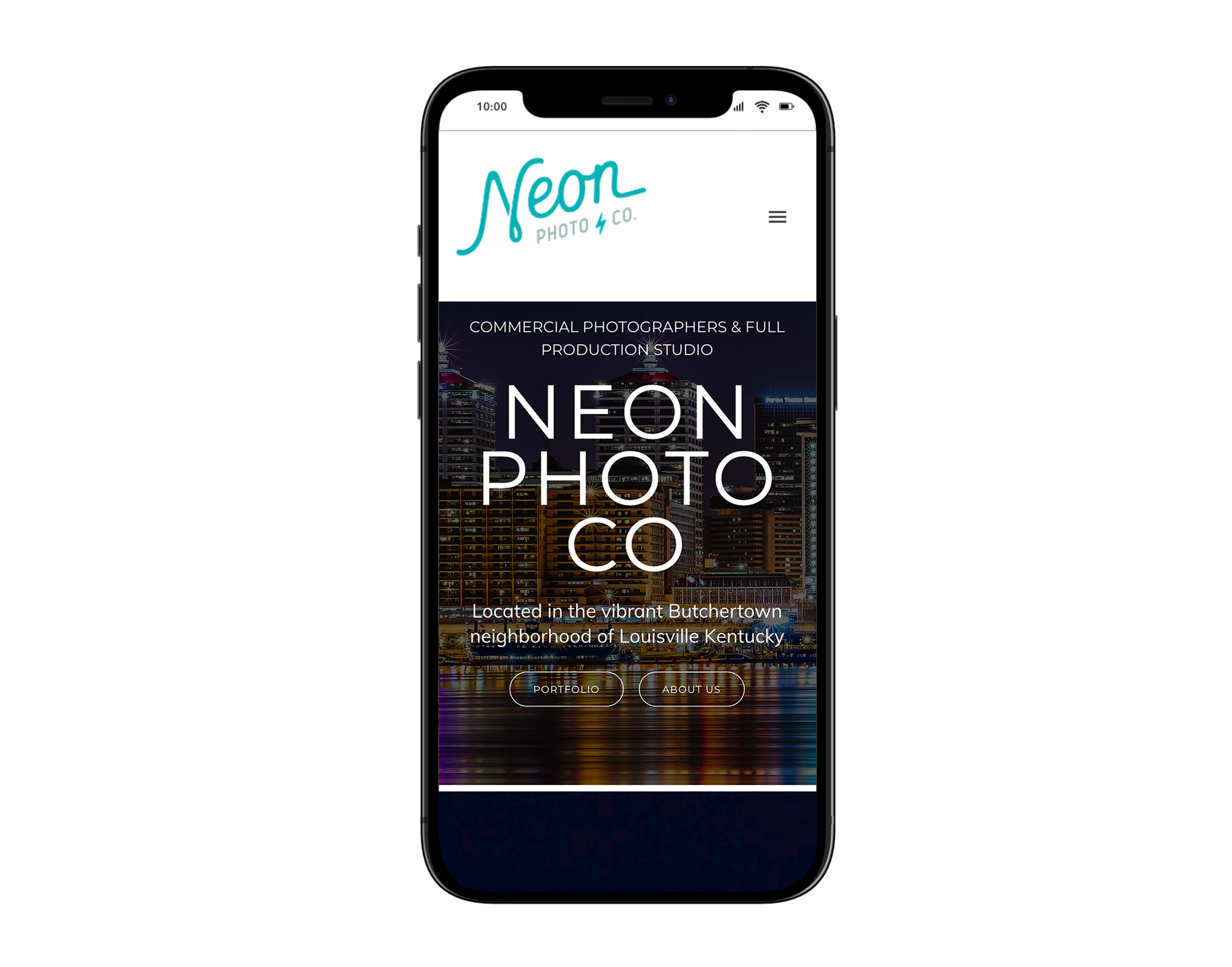 Neon Photo Co website